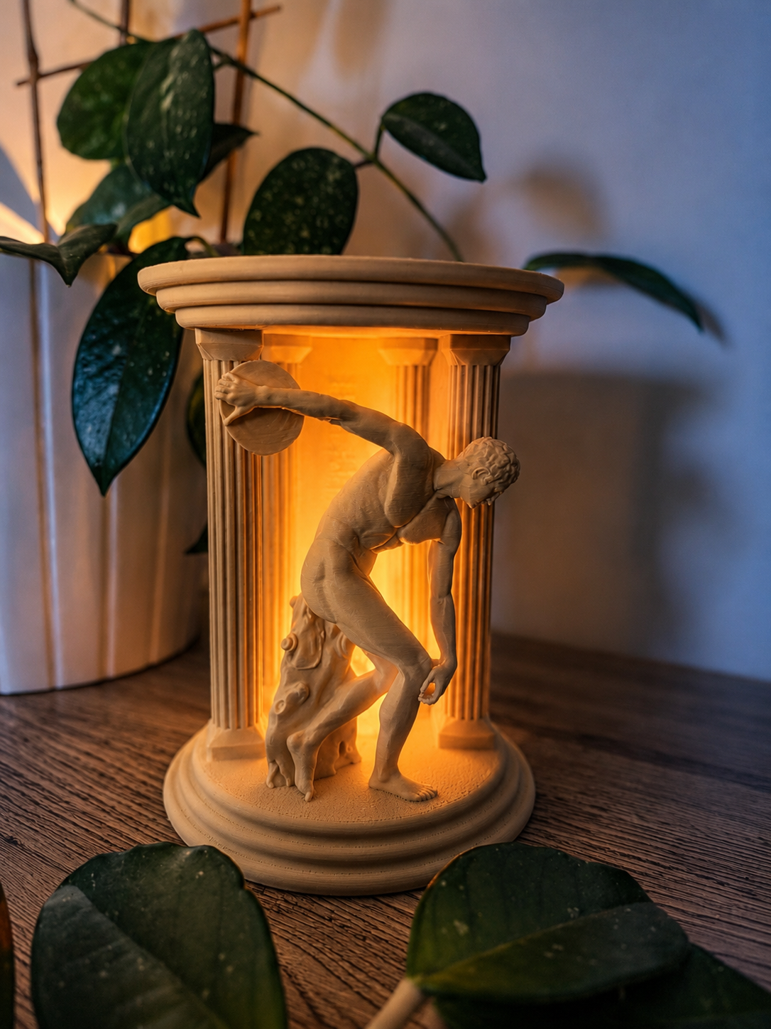 Diskoskaster Tempel LED-lampe